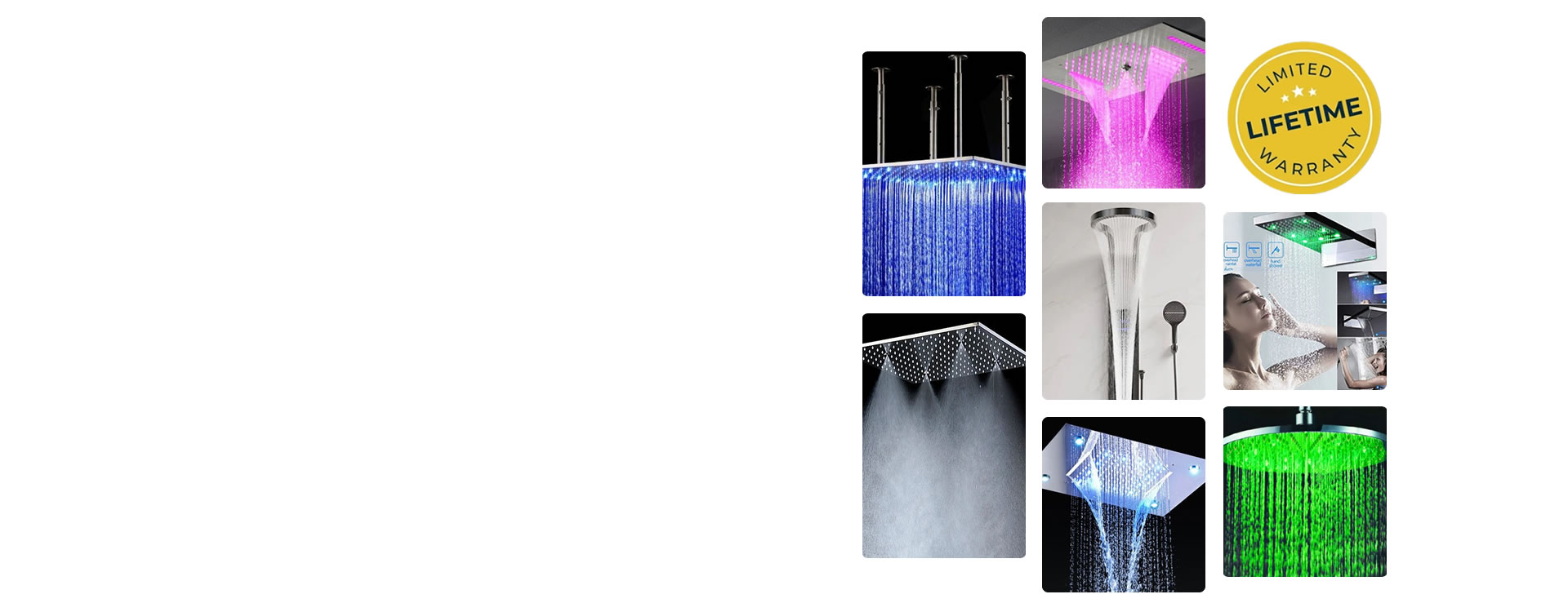 Immersive Light & Music Shower