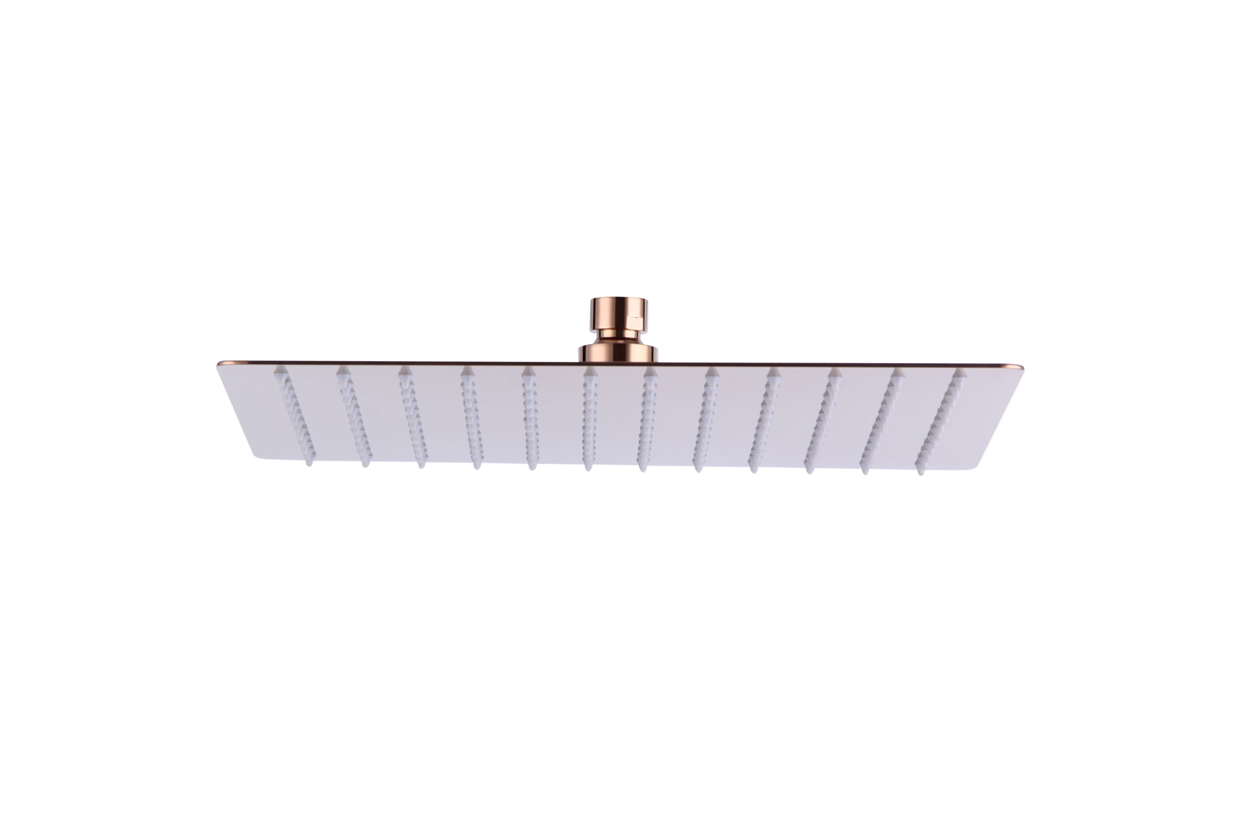 12″ Square Rainfall Shower Head-Rose gold